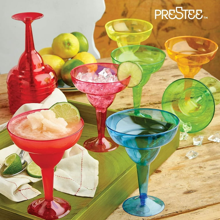  Prestee Small Clear Plastic Cups, 5 oz. 100 Pack, Hard  Disposable Cups, Plastic Wine Cups, Plastic Cocktail Glasses, Plastic  Drinking Cups, Plastic Party Punch Cups, Bulk Wedding Plastic Tumblers :  Health