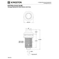 thumbnail image 2 of Kingston Brass KAT21AB Trimscape Garbage Disposal Air Switch Button in Antique Brass, 2 of 4