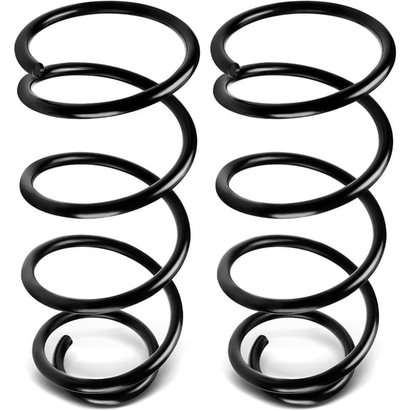 A-Premium 2Pcs Front Suspension Coil Spring Set Compatible with Volvo C30 2008-2013, C70 S40 2004-2011, V50 2005-2011, Driver and Passenger Side, Replace# 30666205