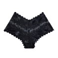 thumbnail image 3 of Blmnix Underwear for Women Boy&nbsp;Shorts Plus Size Boxer Briefs Panty Black Lace Panties Cotton Underwear for Women,XXL, 3 of 4