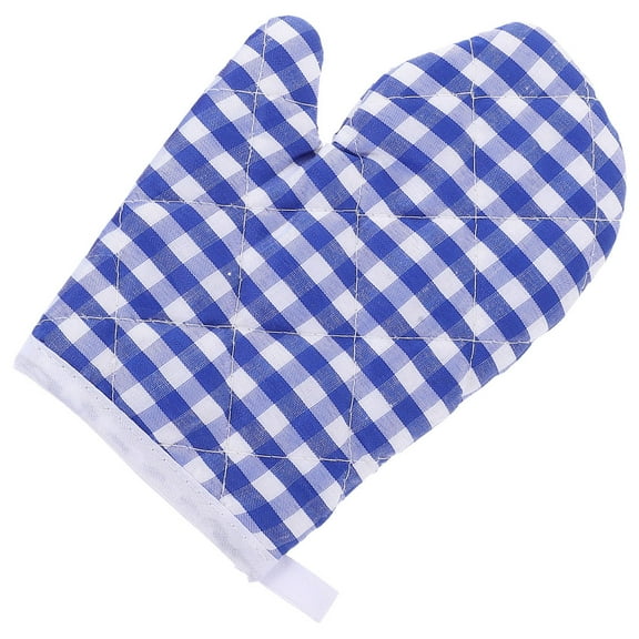 AURARMLET Oven Safe Cotton Mittens Dark Kitchen Gloves 1 Piece