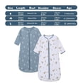thumbnail image 4 of Pijama Niño Miracle Baby  2piezas Saco de Dormir Bebé Algodón 6-18meses, 4 of 5