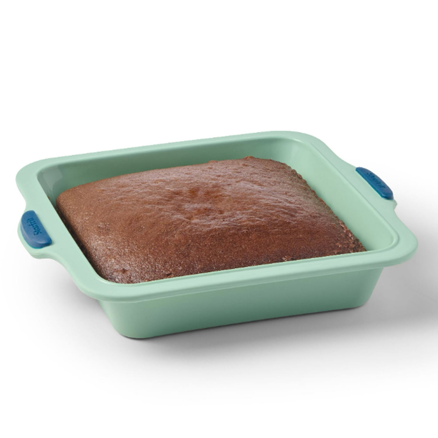 Starfrit 8 in Square Silicone Cake Pan with Integrated Metal Frame