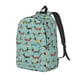 thumbnail image 1 of Easygdp Dachshund Dog Puppy Mochila de Lona Resistente para Laptop, Compatible con Laptops de 15 a 17 pulgadas, Ideal para Escuela, Trabajo y Viajes-Small, 1 of 5