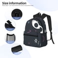 thumbnail image 3 of Goofa The Nightmare Before Christmas Pattern Casual Backpack – School Backpack Lightweight & Ergonomic Design, Water-Resistant, Spacious & Comfortable, Travel, 3 of 6
