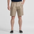 thumbnail image 4 of Lands' End Men's No Iron 9" Comfort Waist Pleated Front Chino Short, 4 of 6