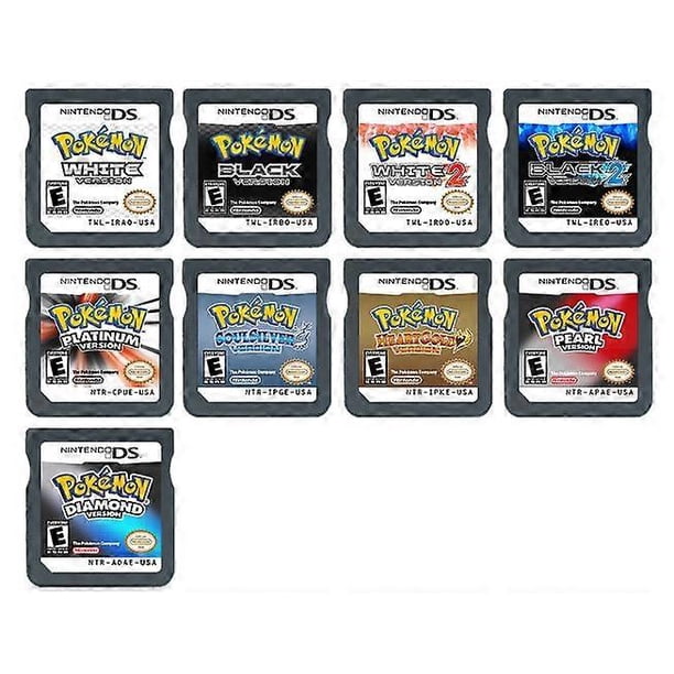 11 Models Classics Game DS Cartridge Console Card - Black 2 for Nintendo DS Consoles