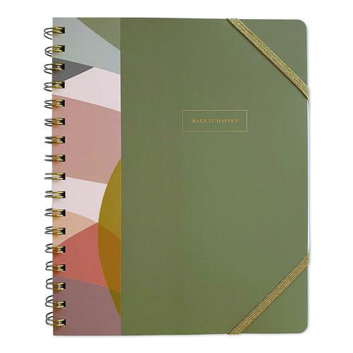 Down to Earth Ideal Notebook, 3 Sections, Medium/College Rule, Randomly Assorted Cover Colors/Design | Bundle of 2