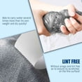 thumbnail image 4 of Streak Free Miracle Cleaning Cloth Easy Clean Pack of 8 Microfiber Dish Cloths Glass Polishing Lint Free for Kitchen Mirrors Wine Car, 4 of 4