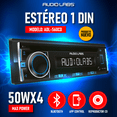 thumbnail image 4 of Estéreo 1 DIN Desmontable Audio Labs ADL-560CD con APP, USB y Bluetooth, CD AUX IN Salidas RCA Ilumi Audio Labs ADL560CD, 4 of 5