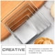 thumbnail image 2 of Juego de 5 moldes metálicos cuadrados para galletas, cortadores de galletas para restaurantes., 2 of 7