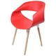 thumbnail image 3 of Set de 4 sillas nórdicas de 77 cm color rojo, 3 of 6