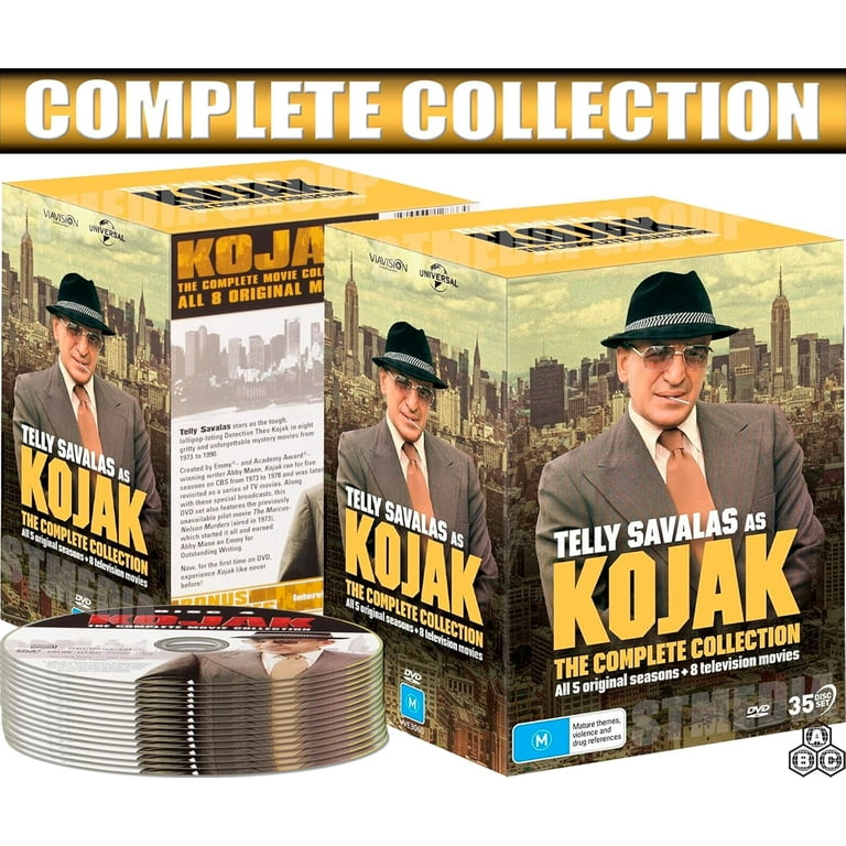 Via Vision's Kojak: Complete Drama Collection (DVD) - Walmart.com