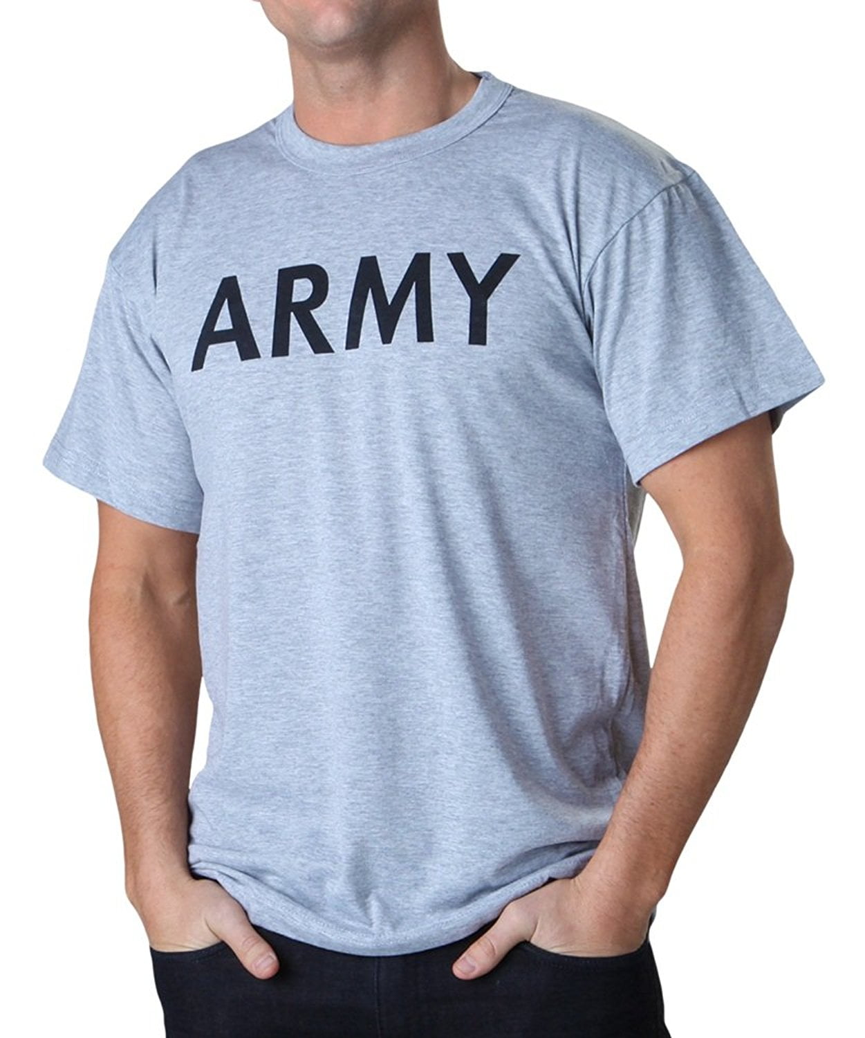 PT T-Shirt Grey Air Force Physical Training Tee Sizes Available Small thru 2XL