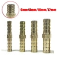 thumbnail image 2 of Lefu 6, 8, 10, Raccords de Raccords de Tuyau en Laiton de 12 Mm Raccords de Raccordement Droits, 2 of 5