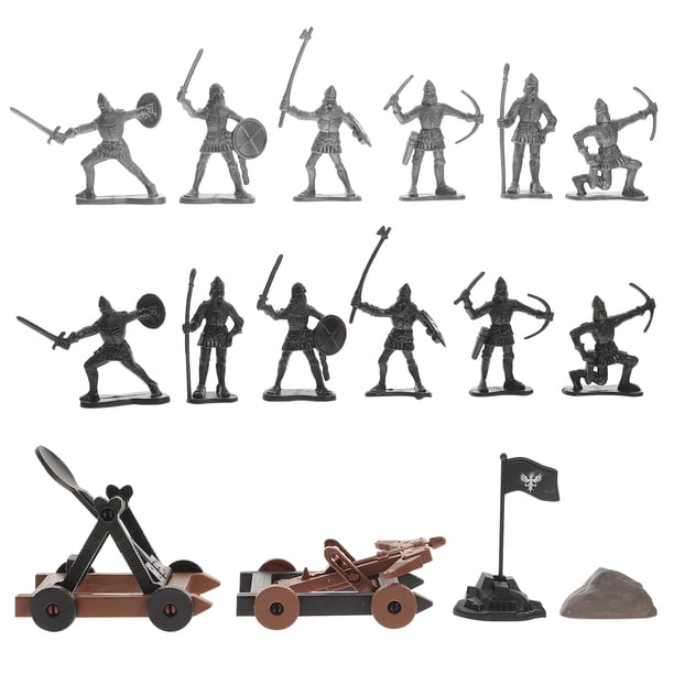 FELTECHELECTR 1 juego de modelos de equipo militar en miniatura, juego de juguetes militares de soldado, juguete educativo para niños