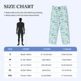 thumbnail image 3 of Bingfone Rabbit And Dragonfly Mens All Over Print Sleep Pajama Pants-Medium, 3 of 5