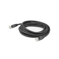 thumbnail image 1 of 20 ft. RJ-45 Male to RJ-45 Male Straight Cat6 UTP Copper PVC Patch Cable, Black, 1 of 1