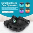 thumbnail image 3 of UUEENN Altavoz de obstrucción, Mini altavoz para obstrucción, Mini altavoz de Halloween, Encanto de obstrucción Bluetooth, Desvanecimiento azul-verde, 3 of 5