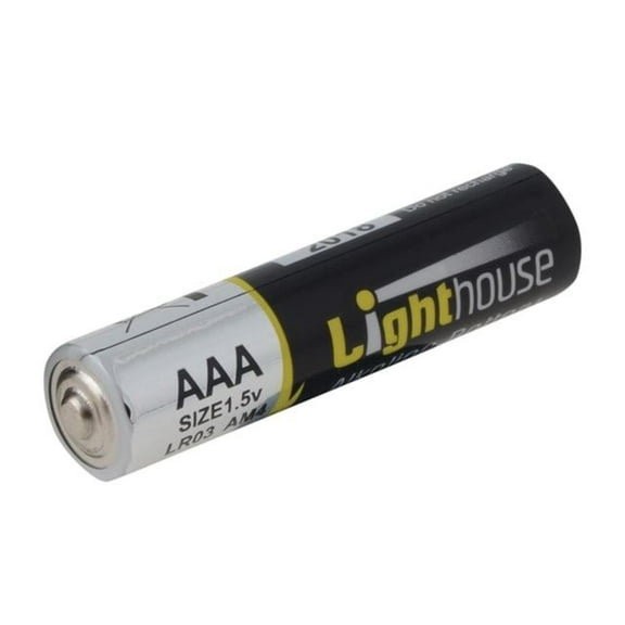 Lighthouse - AAA LR03 Alkaline Batteries 1120 mAh AAA LR03