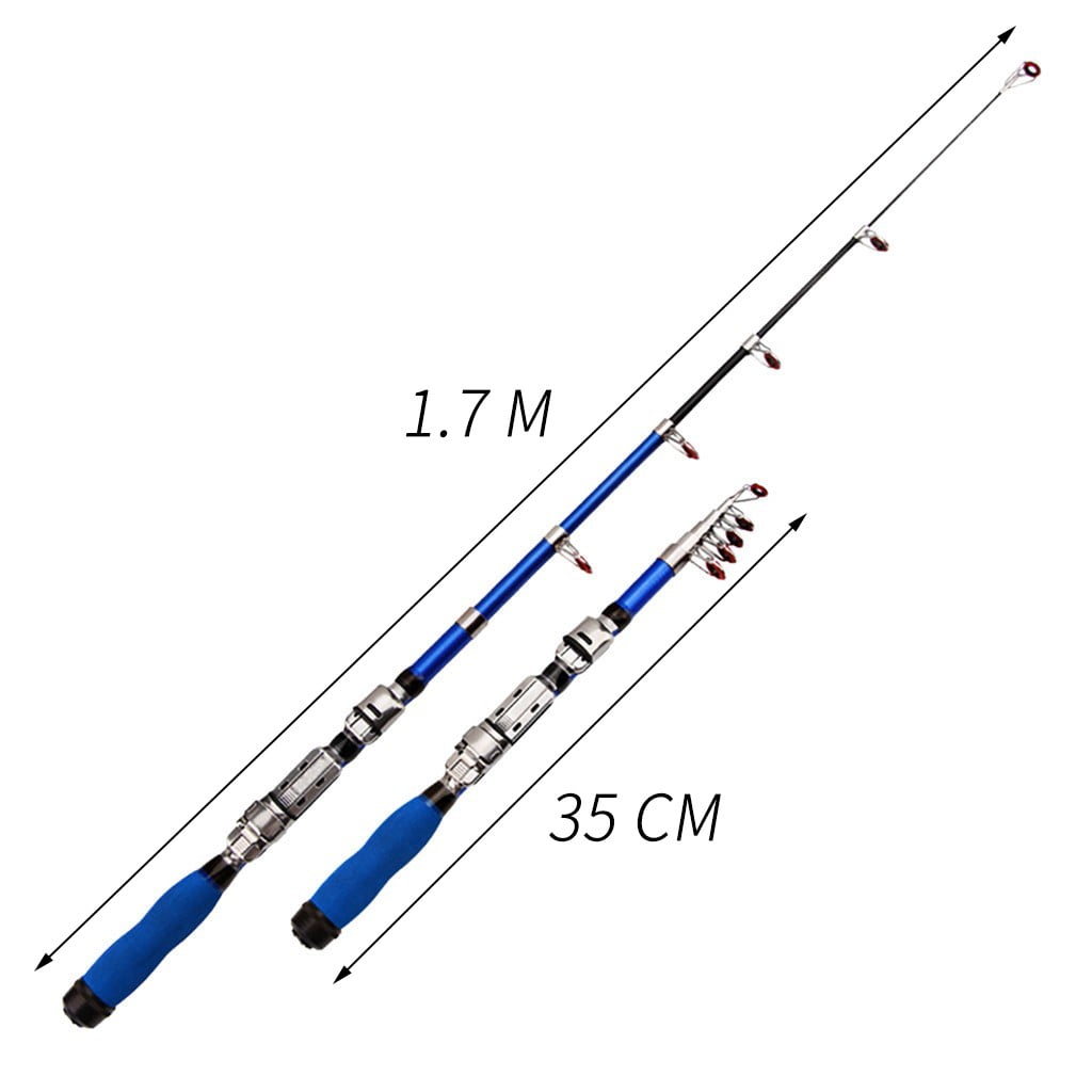 Nsxcdh Flash Deals Mini Pocket Fishing Rod, Ultra-Short Sea