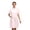 Pink, variant on Lab Coat Women Side Button Doctors Jacket Elastic Professional Medicas Long Sleeve Labcoats Scientist College White XXL