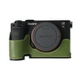thumbnail image 1 of GadgetCom Coque de Protection en Cuir PU Antidérapante Compatible avec Sony Alpha 7C II Mark 2 A7C2 A7CII, 1 of 5