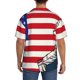 thumbnail image 3 of Fotbe American Astronaut Runs Forward Camisa Estampada de Manga Corta para Hombre, Casual de Verano, Estilo Playero, Sin Arrugas-Medium, 3 of 5