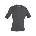 thumbnail image 5 of O'Neill Wetsuits Men's Basic Skins UPF 50+ Short Sleeve Rash Guard, Smoke, Large, 5 of 5