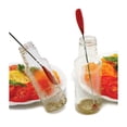 thumbnail image 3 of Norpro 9" Silicone Mini Spatula & Jar Scraper Scoop - Helps Get Every Last Bit - Blue, 3 of 3