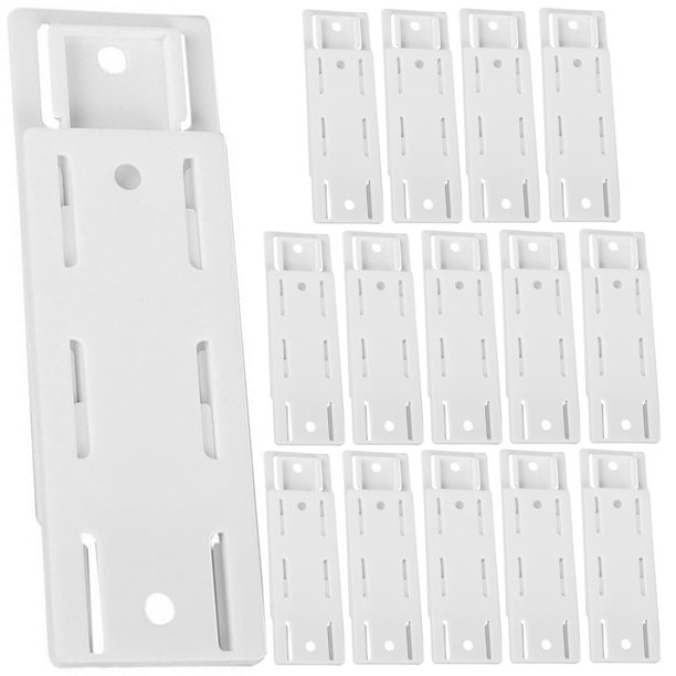 15 piezas de soporte de enchufe de montaje en pared soporte autoadhesivo para tira de alimentación sin perforaciones para enrutador WiFi fijador de enchufe reutilizable para cocina, hogar y oficina