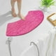 thumbnail image 5 of 1pc Foam Bath Rug Embossed Bathroom Mat Water Absorbent And Washable Bath Rugs Non-Slip Thick Soft And Comfortable Carpet For Show, 5 of 5