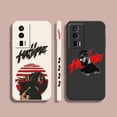 thumbnail image 2 of Funda para Redmi K60E K50 K40S K40 K30 K20 10C 9 8A 8 10 Pro 4G 5G Funda de silicona líquida Simple cantantes de Rap Miyagi y Andy Panda, 2 of 5