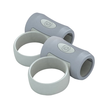 Walfront 2PCS Drumstick Clips Silicone Control Clip Finger Ring