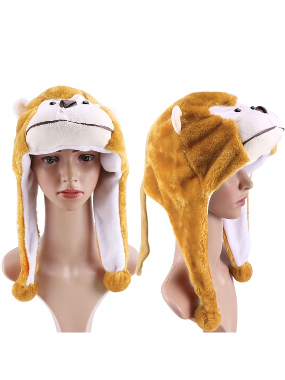 Monkey Animal Hat for Cotton Funny Fashion Cosplay