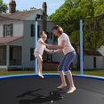 thumbnail image 3 of Patiojoy Trampolines Récréatifs de 15 Pieds pour Saut et Exercice, Certifiés ASTM, Approuvés, avec Filet d'Enceinte, 3 of 10