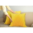 thumbnail image 3 of Ambesonne Yellow Throw Pillow Cover 2 Pack, Color Shades Modern, 18", Orange Yellow, 3 of 6