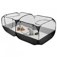thumbnail image 4 of Chicken Run Coop, Durable Easy To Clean Chicken Coop, For Pets Chicken  Duck Black, 4 of 8