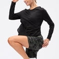 thumbnail image 5 of Women's Shirts Long Sleeve Workout Shirt Outdoor Gym Hiking Tops Quick Dry Lightweight - Black, 5 of 7