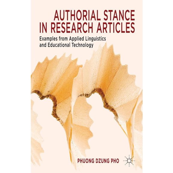 Authorial Stance in Research Articles: Examples from Applied Linguistics and Educational Technology, (Hardcover)