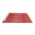 thumbnail image 2 of Ahgly Company Machine Washable Indoor Square Oriental Red Modern Area Rugs, 8' Square, 2 of 4