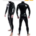 thumbnail image 4 of Nuevo mono de látex 100 % Gummi Catsuit Ganzanzug traje de cosplay de moda uniforme baile de máscaras, 4 of 4