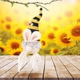 thumbnail image 4 of Bee Festival Pendant Couple Rudolph Faceless Doll Gnome Cute Bee Goblin Doll Decoration Home Decorations, 4 of 6