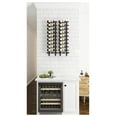PaFagwy W Series Pro Wine Rack 3 Single Depth, Metal Wall Mounted Wine Rack Modern, Easy