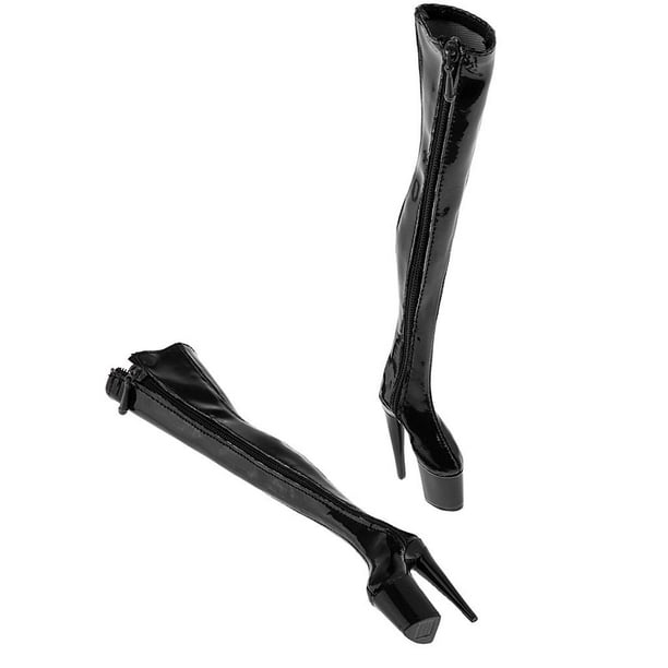 くりちゃん【美品】Platform Long Boots DOBOYG Knee High Boots Women Platform Chunky Block Heel