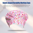 thumbnail image 1 of Operating Hats Nurses Long-time Service Gourd-shaped Pure Color Button Professional Assorted Colors Multifunctional Working Caps G-03, 1 of 4