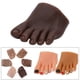 thumbnail image 2 of Maniquí de pie de silicona suave para práctica de uñas, con dedos postizos articulados. Ideal para principiantes en manicura y otros proyectos artísticos. Izquierda F, 2 of 9