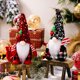 thumbnail image 4 of Advancent Navidad muñeca sin rostro Bar Café Festival fiesta sala de estar chimenea sofá decoración ornamento regalos de cumpleaños niños Kits de decoración para fiestas Rojo Advancent HA069294-01, 4 of 6