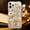 Gold, variant on Compatible with iPhone 12 Pro Max Case Luxury Elegant 3D Bling Sparkly Crystal Diamond Perfume Bottle Pumpkin Car Iron Tower Pendant Handmade Pearl Flowers Soft Protective Case 6.7 inch Pink