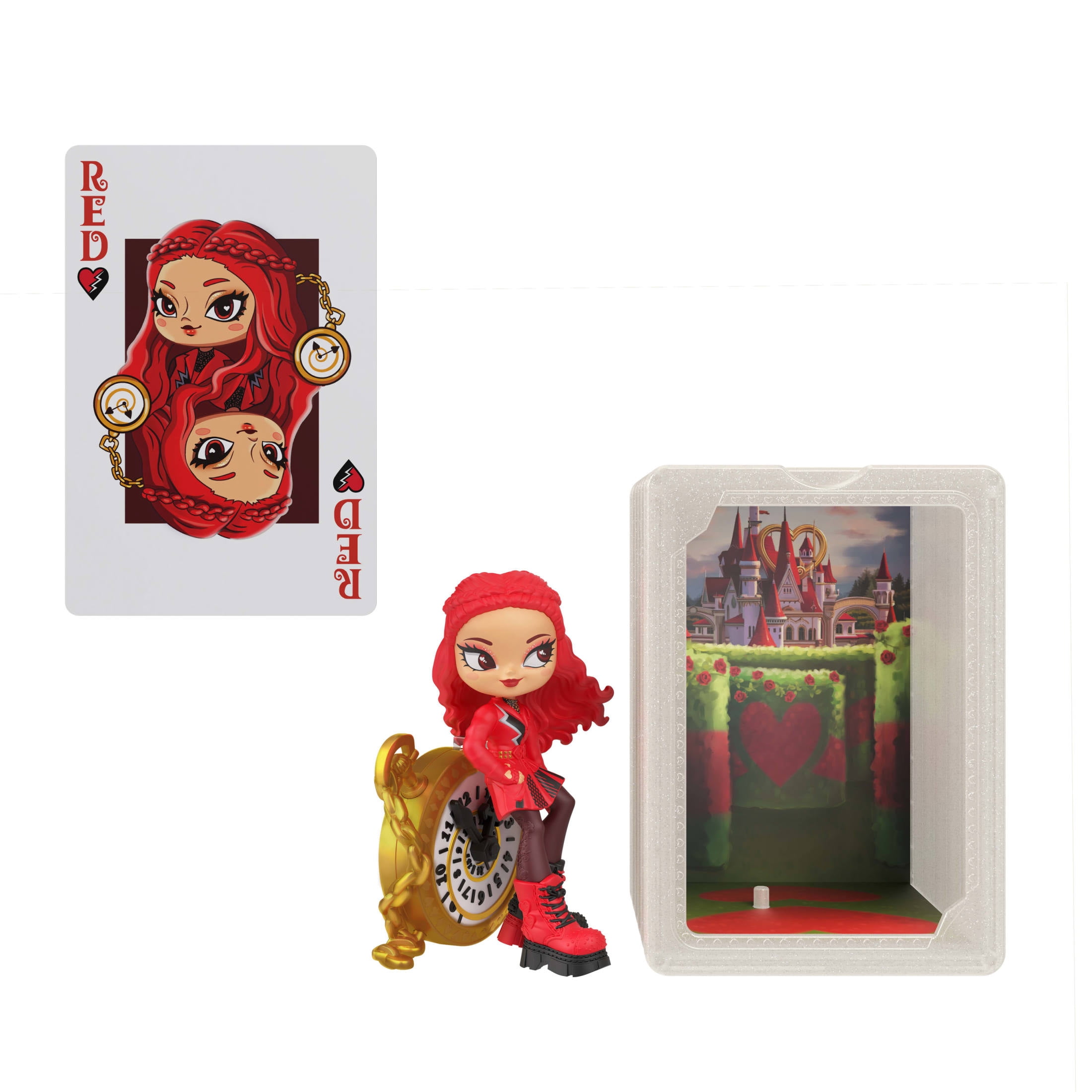 Disney Descendants: Wicked Wonderland, Stack & Reveal Toy, Surprise Small Dolls (Styles May Vary)